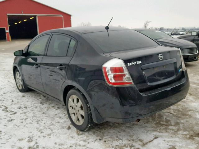 3N1AB61E69L678038 - 2009 NISSAN SENTRA 2.0 BLACK photo 3