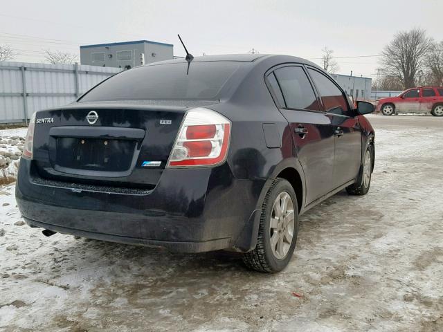 3N1AB61E69L678038 - 2009 NISSAN SENTRA 2.0 BLACK photo 4