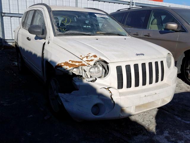 1J4FT47B49D230334 - 2009 JEEP COMPASS SP თეთრი ფოტო 1