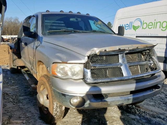 3D7MS48C65G787093 - 2005 DODGE RAM 3500 S SILVER photo 1