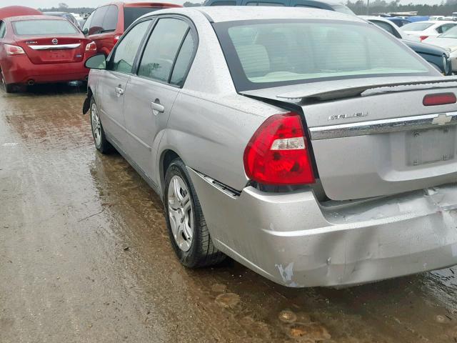 1G1ZS58N97F285053 - 2007 CHEVROLET MALIBU LS ვერცხლისფერი ფოტო 3