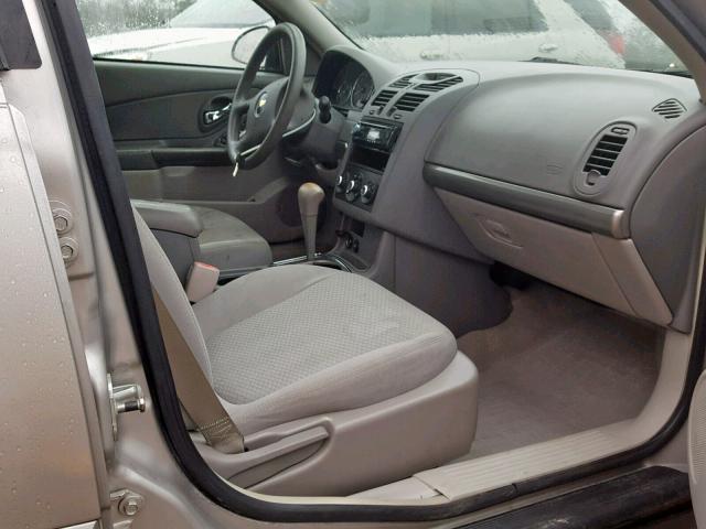 1G1ZS58N97F285053 - 2007 CHEVROLET MALIBU LS ვერცხლისფერი ფოტო 5