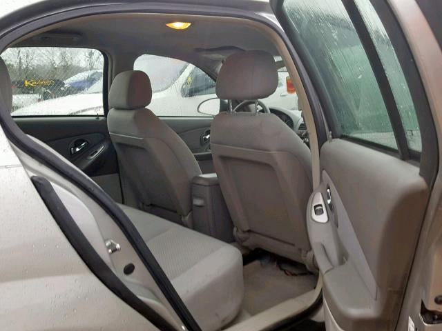 1G1ZS58N97F285053 - 2007 CHEVROLET MALIBU LS ვერცხლისფერი ფოტო 6