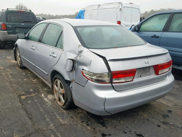 1HGCM56623A009180 - 2003 HONDA ACCORD EX SILVER photo 3