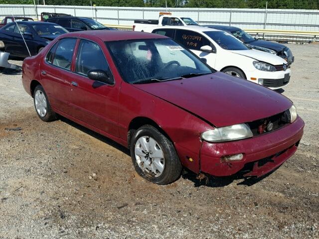 1N4BU31D6VC110739 - 1997 NISSAN ALTIMA XE BURGUNDY photo 1