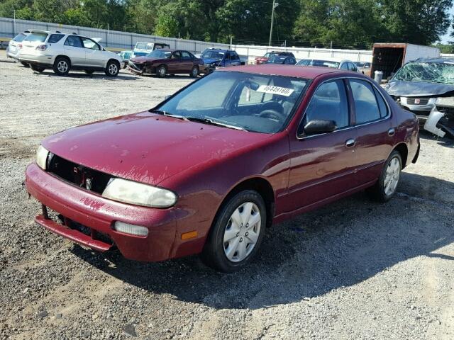 1N4BU31D6VC110739 - 1997 NISSAN ALTIMA XE BURGUNDY photo 2