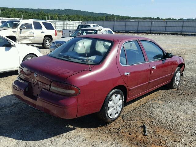 1N4BU31D6VC110739 - 1997 NISSAN ALTIMA XE BURGUNDY photo 4