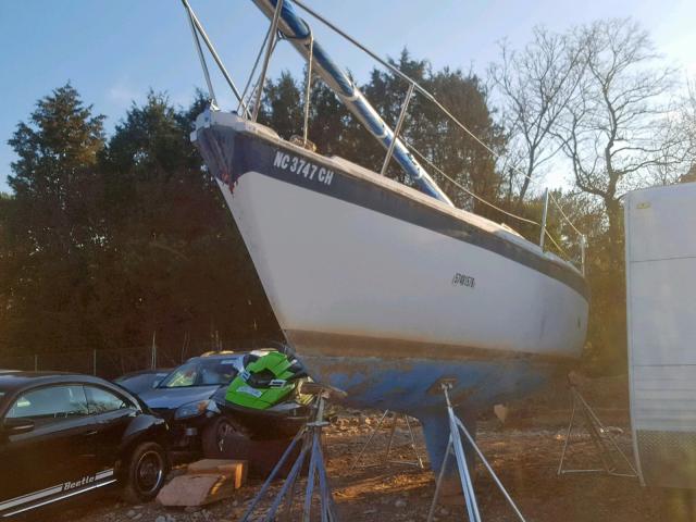 CAB701481075 - 1975 SAIL BOAT WHITE photo 2