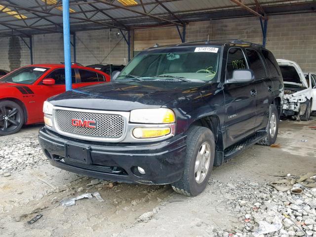 1GKEK63U83J285261 - 2003 GMC YUKON DENA BLACK photo 2