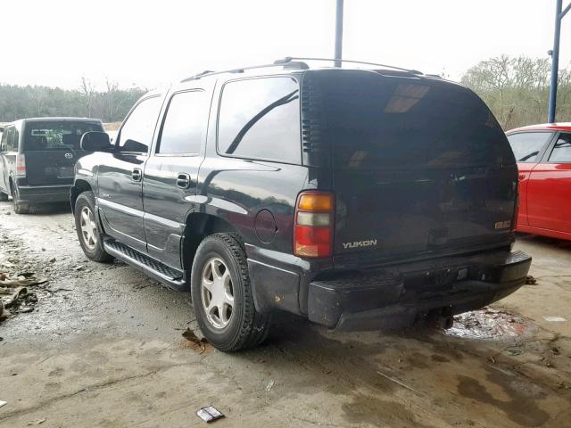 1GKEK63U83J285261 - 2003 GMC YUKON DENA BLACK photo 3