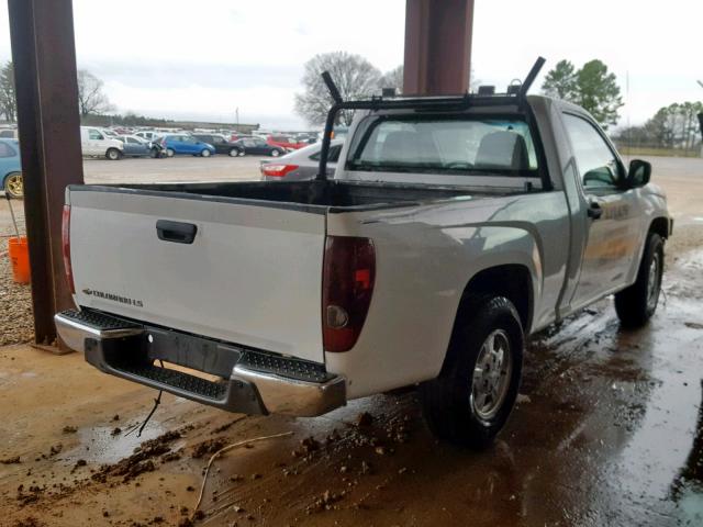 1GCCS24E788187467 - 2008 CHEVROLET COLORADO L WHITE photo 4