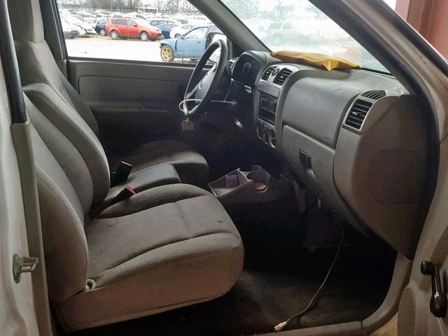 1GCCS24E788187467 - 2008 CHEVROLET COLORADO L WHITE photo 5