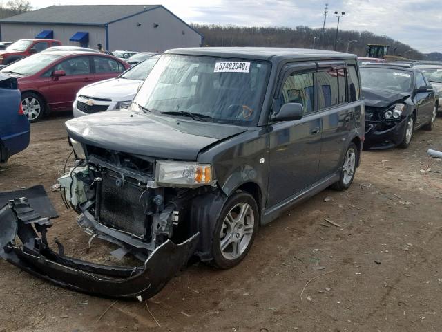 JTLKT334550202067 - 2005 TOYOTA SCION XB 灰色 照片 2