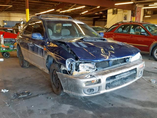 JF1GF48541H801818 - 2001 SUBARU IMPREZA OU BLUE photo 1