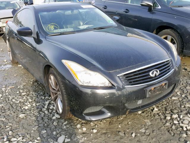 JNKCV64E68M129807 - 2008 INFINITI G37 BASE BLACK photo 1