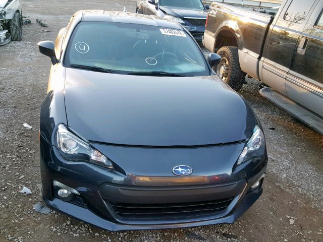 JF1ZCAC17F9603658 - 2015 SUBARU BRZ 2.0 LI GRAY photo 9