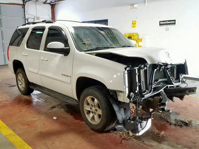 1GKFK13017J360294 - 2007 GMC YUKON WHITE photo 1