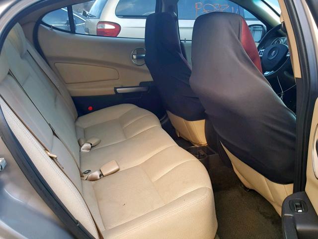 2G2WP552561160566 - 2006 PONTIAC GRAND PRIX BEIGE photo 6