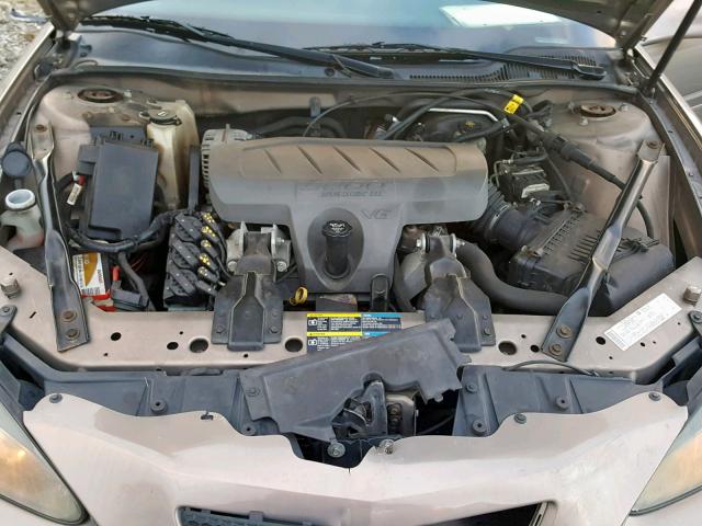 2G2WP552561160566 - 2006 PONTIAC GRAND PRIX BEIGE photo 7
