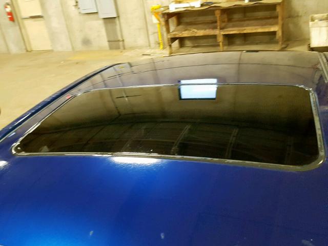 KNAFE221595592635 - 2009 KIA SPECTRA EX BLUE photo 10