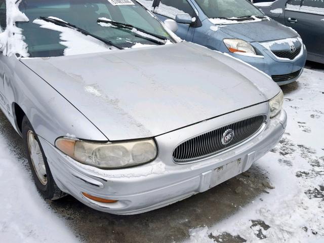 1G4HP54K4Y4109150 - 2000 BUICK LESABRE CU SILVER photo 9