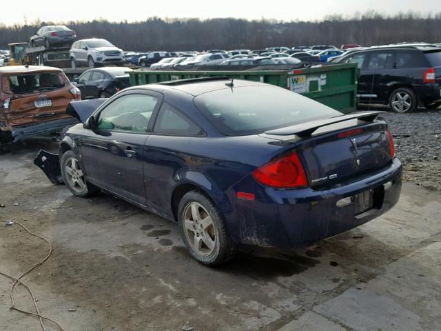 1G2AS18H797219772 - 2009 PONTIAC G5 BLUE photo 3