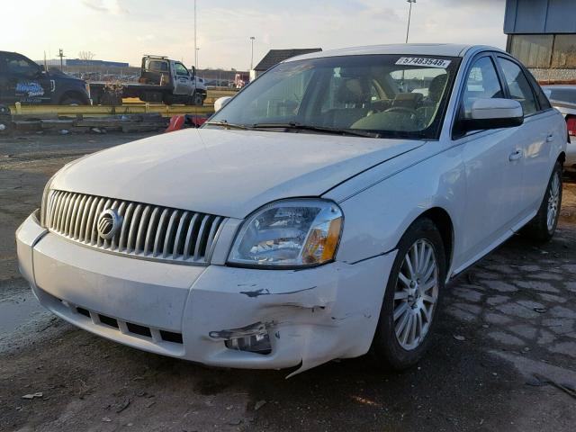 1MEHM42147G601724 - 2007 MERCURY MONTEGO PR WHITE photo 2