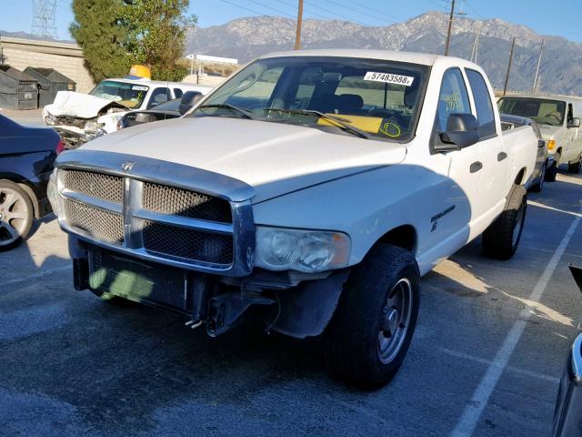 3D7KA28C74G217200 - 2004 DODGE RAM 2500 S WHITE photo 2