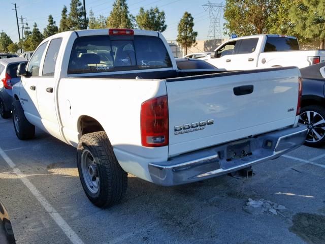 3D7KA28C74G217200 - 2004 DODGE RAM 2500 S WHITE photo 3