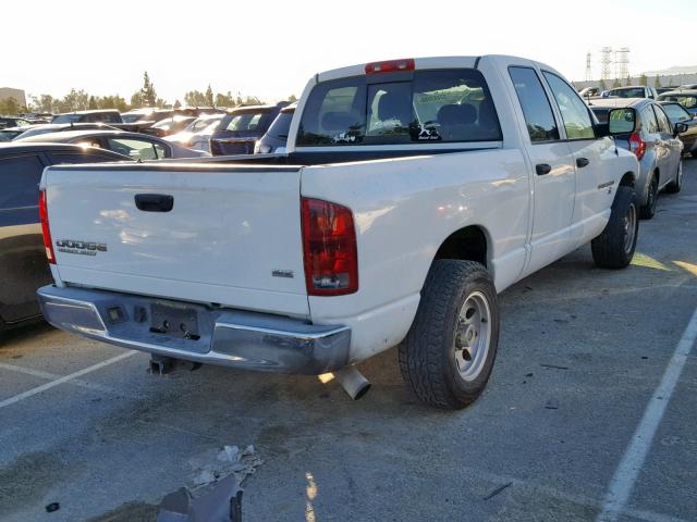 3D7KA28C74G217200 - 2004 DODGE RAM 2500 S WHITE photo 4