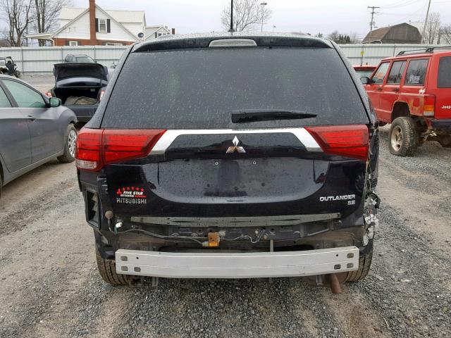 JA4AZ3A33GZ036530 - 2016 MITSUBISHI OUTLANDER BLACK photo 9