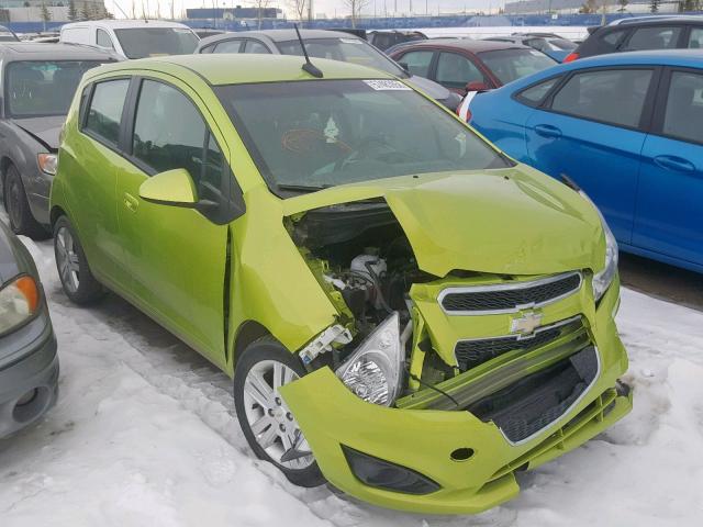 KL8CB6S93DC505582 - 2013 CHEVROLET SPARK LS GREEN photo 1