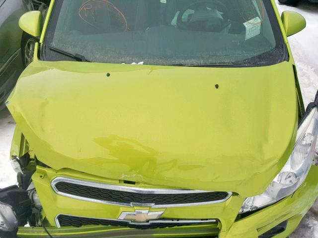 KL8CB6S93DC505582 - 2013 CHEVROLET SPARK LS GREEN photo 7