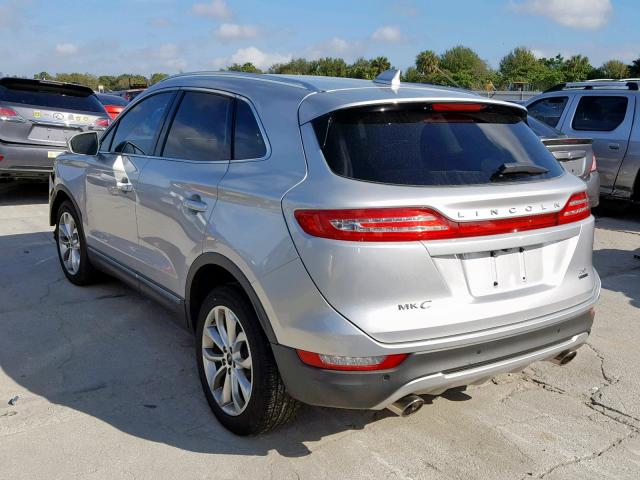 5LMCJ2C91GUJ03164 - 2016 LINCOLN MKC SELECT SILVER photo 3