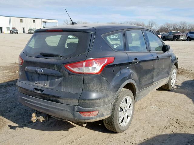 1FMCU0F79EUB70830 - 2014 FORD ESCAPE S BLACK photo 4