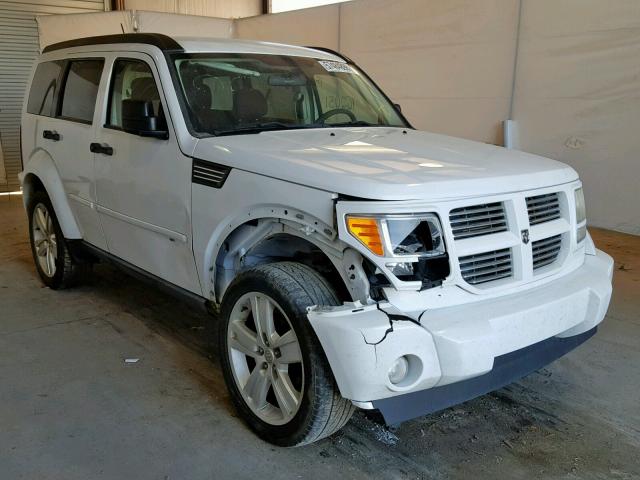 1D4PT4GK5BW597105 - 2011 DODGE NITRO HEAT WHITE photo 1