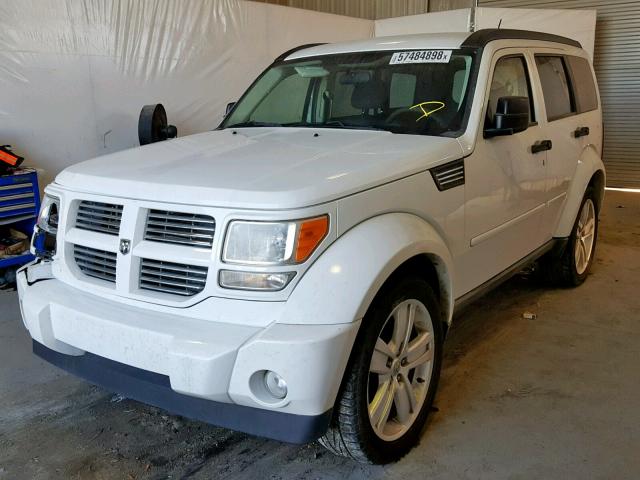 1D4PT4GK5BW597105 - 2011 DODGE NITRO HEAT WHITE photo 2