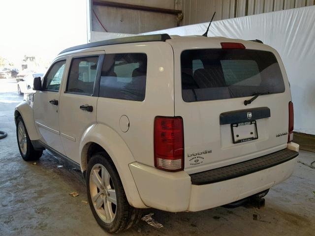 1D4PT4GK5BW597105 - 2011 DODGE NITRO HEAT WHITE photo 3