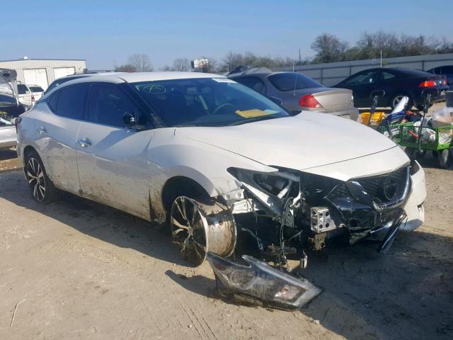 1N4AA6AP8JC364186 - 2018 NISSAN MAXIMA 3.5 WHITE photo 1