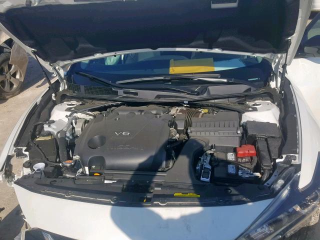 1N4AA6AP8JC364186 - 2018 NISSAN MAXIMA 3.5 WHITE photo 7