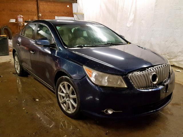 1G4GD5EG4AF301547 - 2010 BUICK LACROSSE C BLUE photo 1