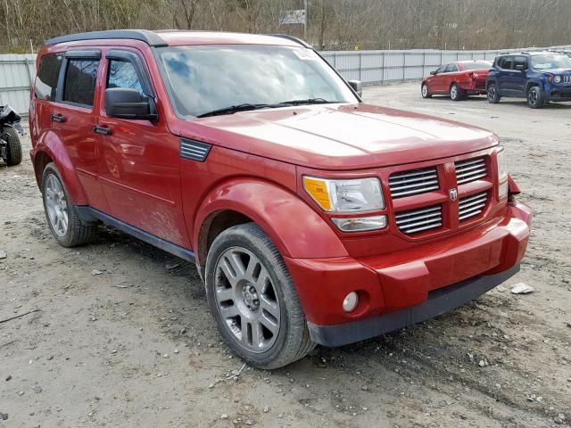 1D4PU4GX1BW529330 - 2011 DODGE NITRO HEAT RED photo 1