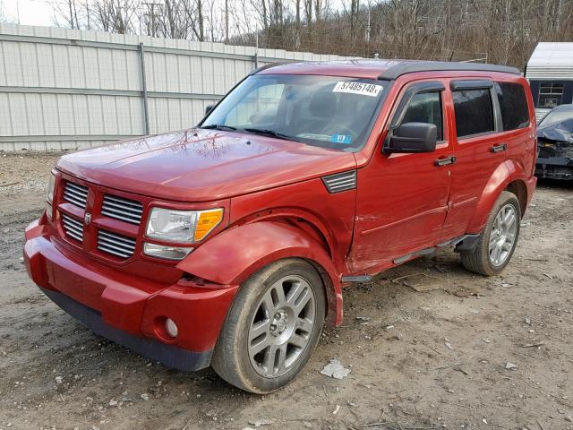 1D4PU4GX1BW529330 - 2011 DODGE NITRO HEAT RED photo 2