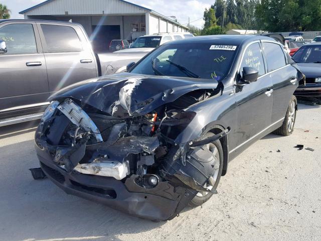 JN1AJ0HRXBM850477 - 2011 INFINITI EX35 BASE BLACK photo 2