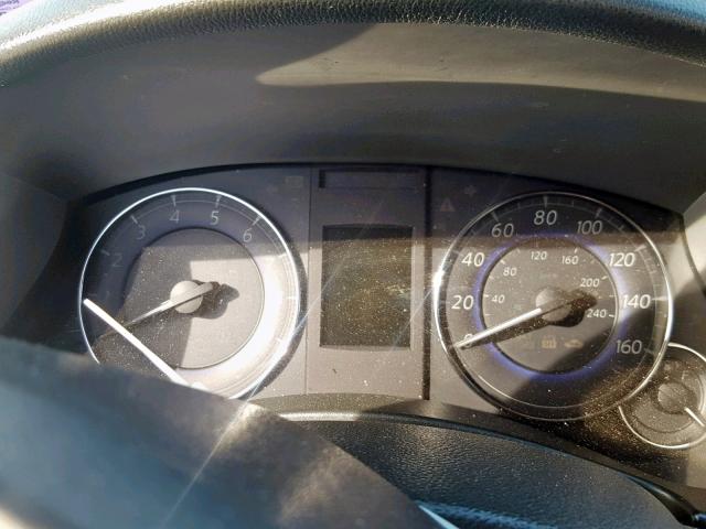 JN1AJ0HRXBM850477 - 2011 INFINITI EX35 BASE BLACK photo 8