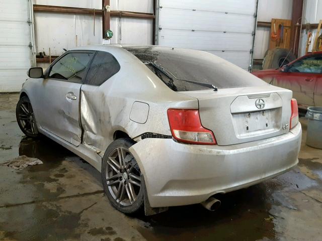 JTKJF5C71B3005792 - 2011 TOYOTA SCION TC Gümüş foto 3