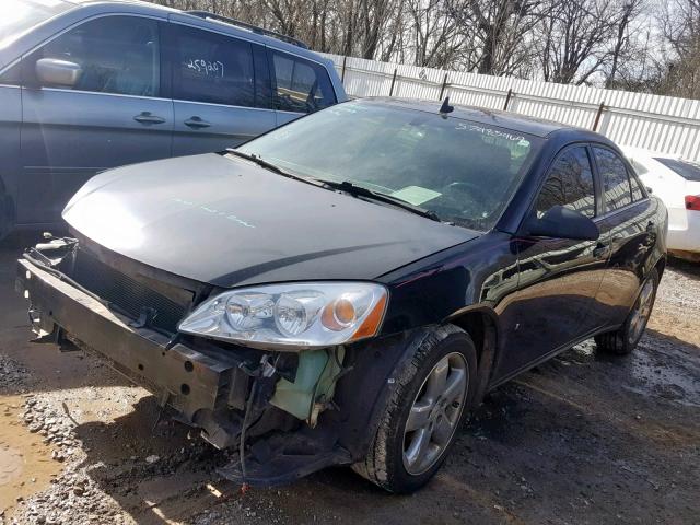 1G2ZH57N184157110 - 2008 PONTIAC G6 GT BLACK photo 2