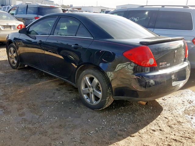 1G2ZH57N184157110 - 2008 PONTIAC G6 GT BLACK photo 3