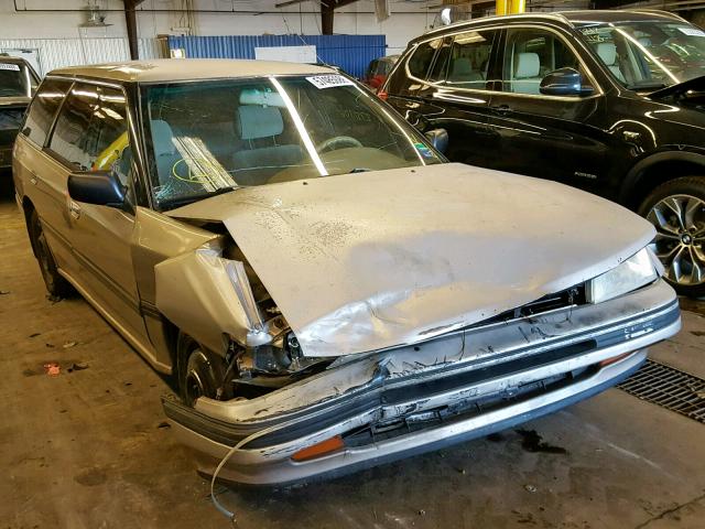 4S4BJ63CXM7921228 - 1991 SUBARU LEGACY L TAN photo 1