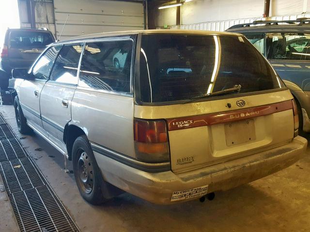 4S4BJ63CXM7921228 - 1991 SUBARU LEGACY L TAN photo 3